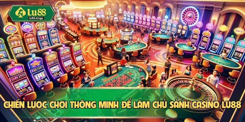 Chiến lược chơi thông minh để làm chủ sảnh casino LU88