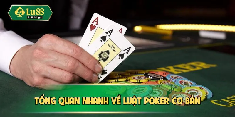 Poker – Trò Chơi Của Sự Tỉnh Táo, Lì Đòn Và Tính Toán Tổng quan nhanh về luật Poker cơ bản